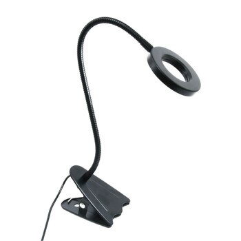 Tech Optics Clip-On Gooseneck Desk Lamp