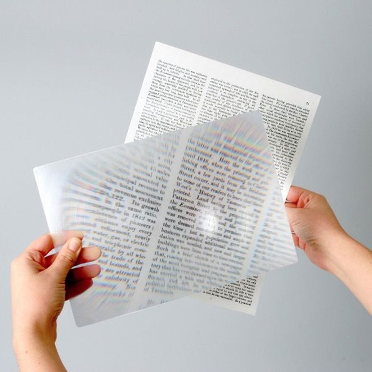 2x Fresnel Lens Page Magnifier