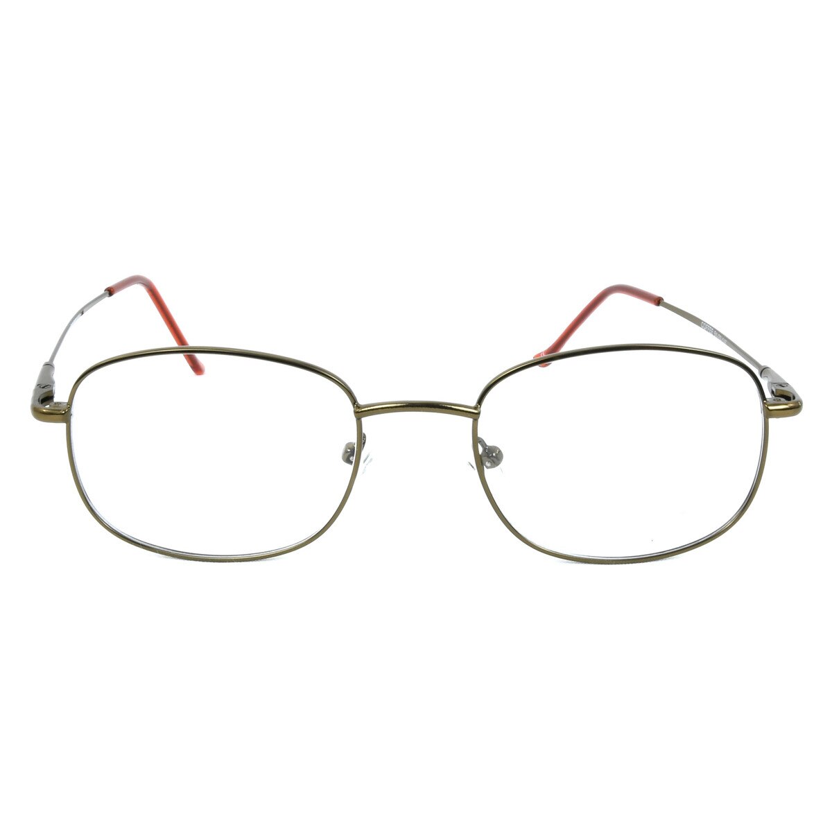 Microscopic Reader in a Golden Frame