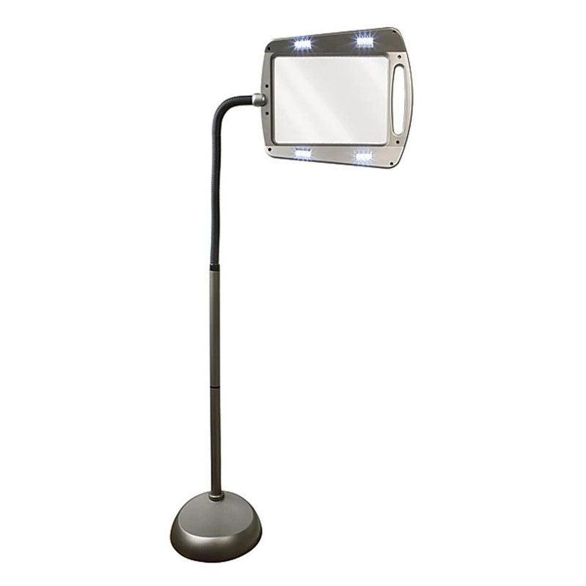 LED Floor Lamp w/2.5x Magnifier