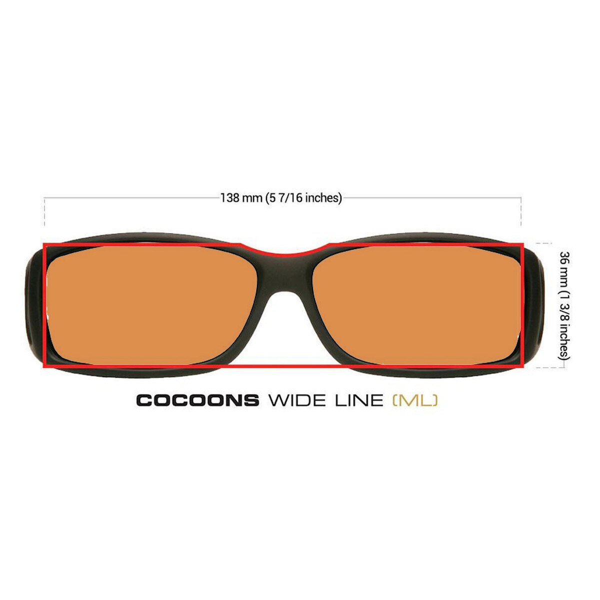Low Vision Tinted Fitover - Cocoons