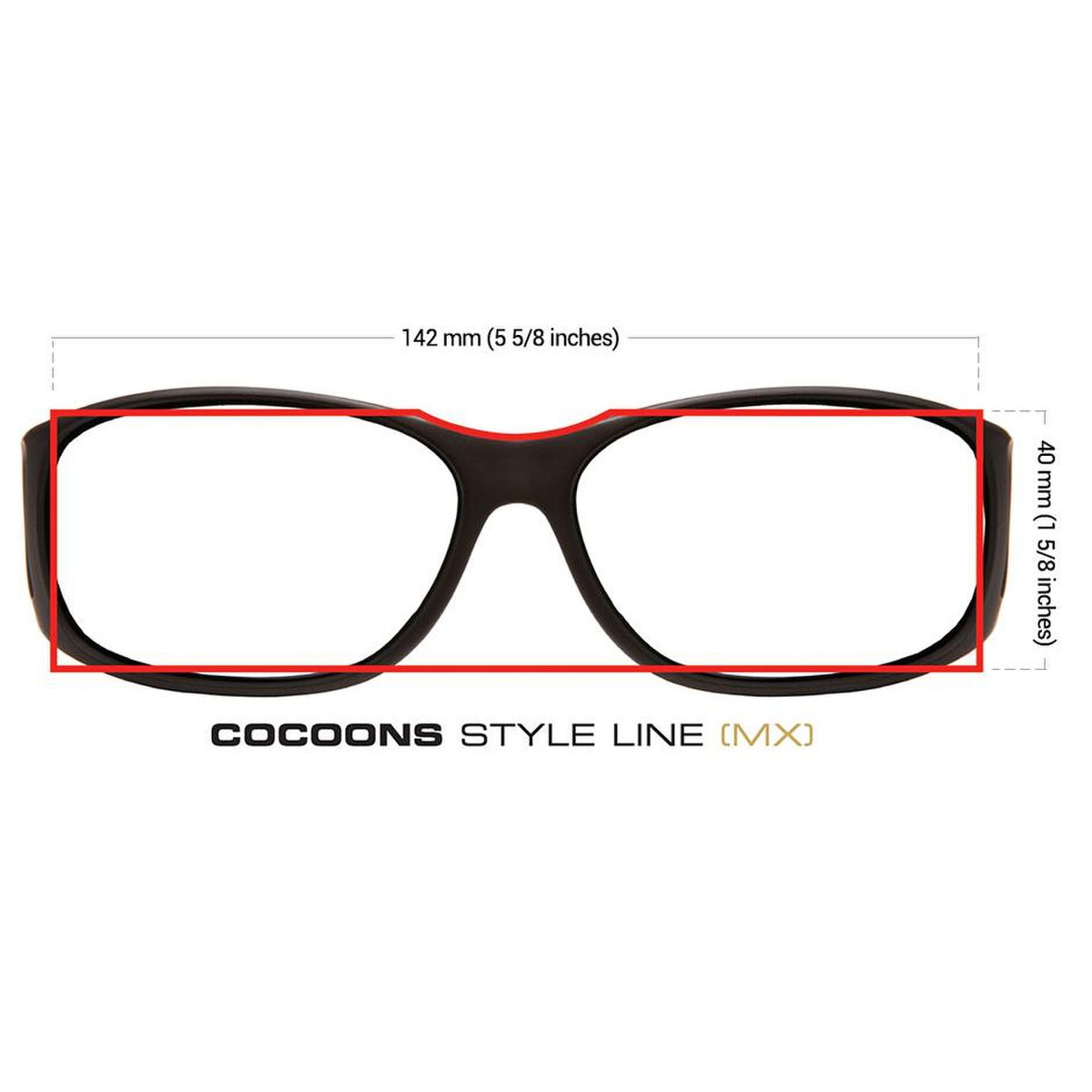 Low Vision Tinted Fitover - Cocoons
