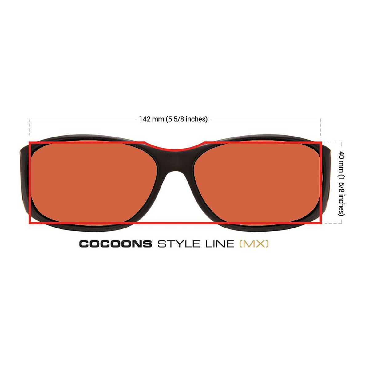 Low Vision Tinted Fitover - Cocoons