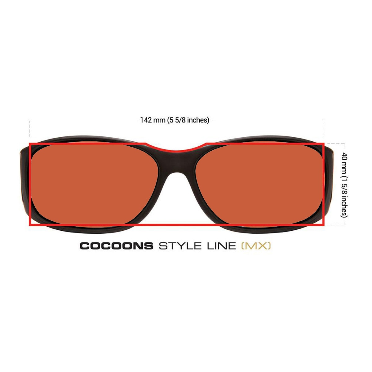 Low Vision Tinted Fitover - Cocoons