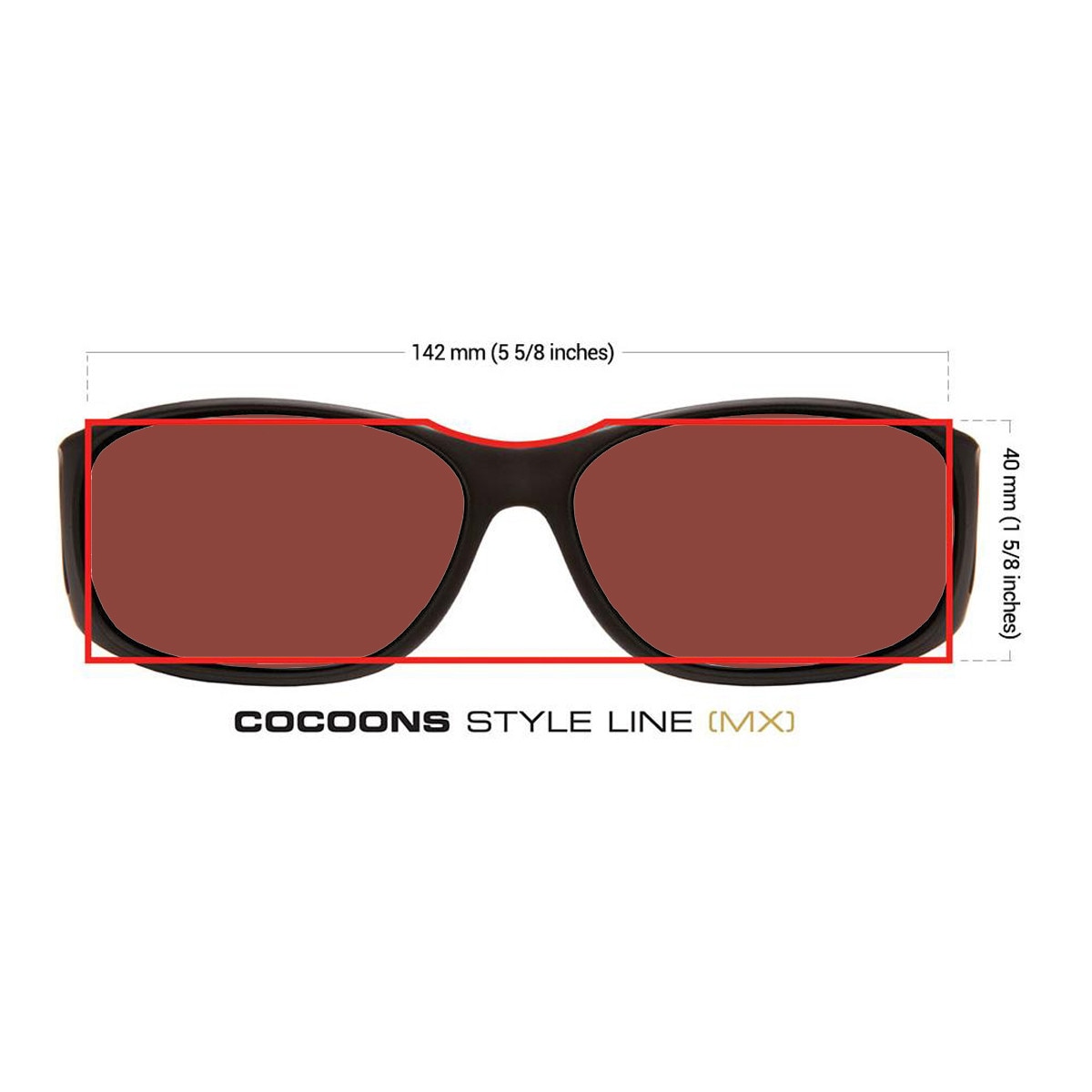 Low Vision Tinted Fitover - Cocoons