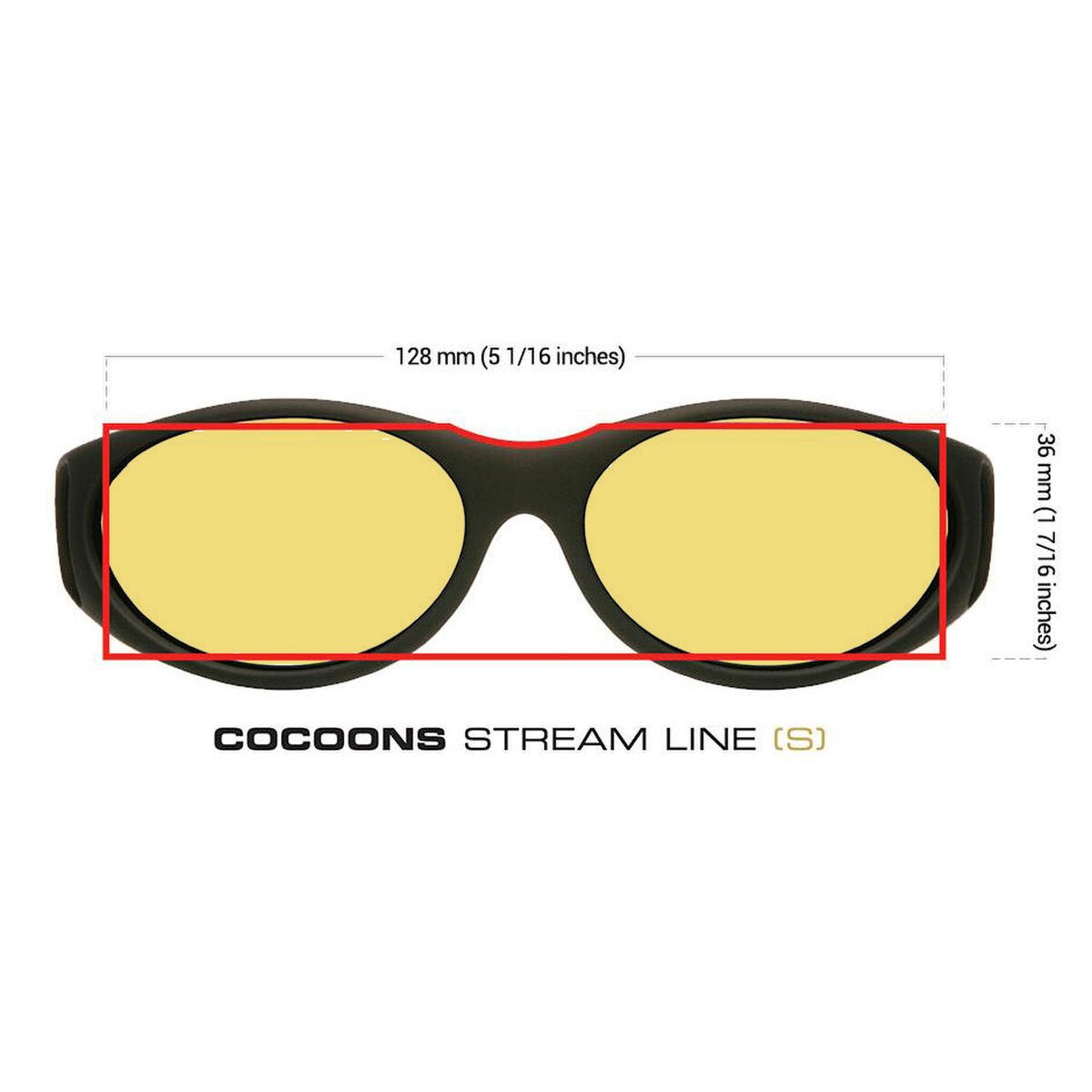 Low Vision Tinted Fitover - Cocoons