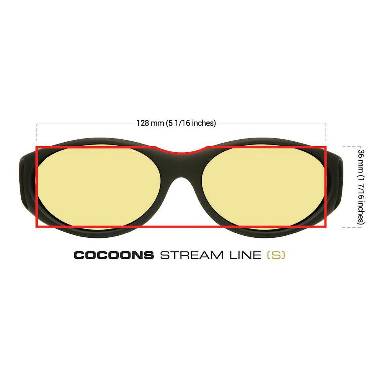 Low Vision Tinted Fitover - Cocoons