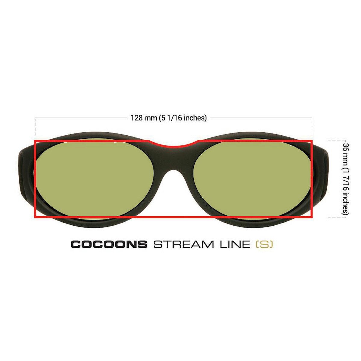 Low Vision Tinted Fitover - Cocoons