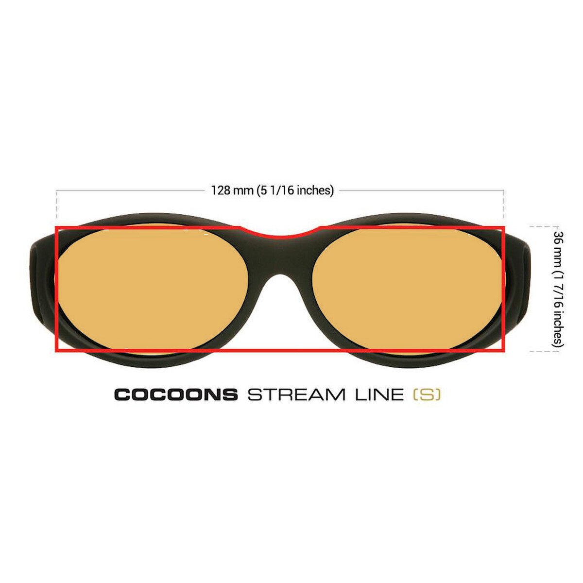 Low Vision Tinted Fitover - Cocoons