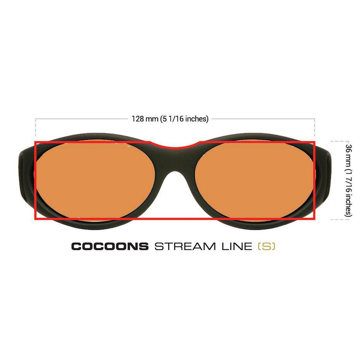 Low Vision Tinted Fitover - Cocoons