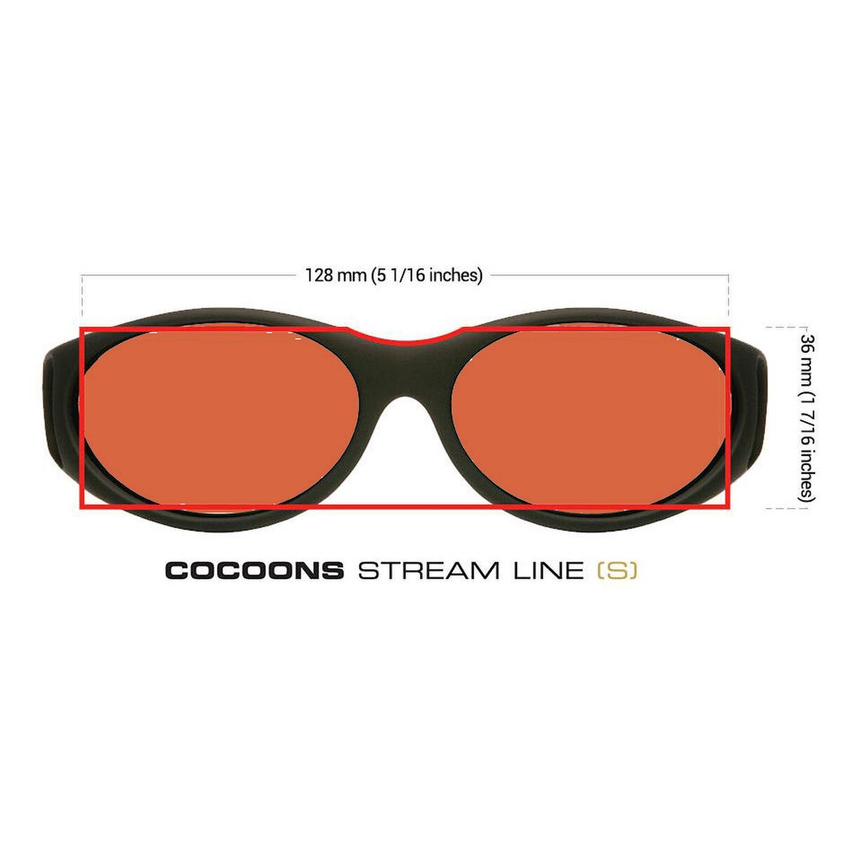 Low Vision Tinted Fitover - Cocoons