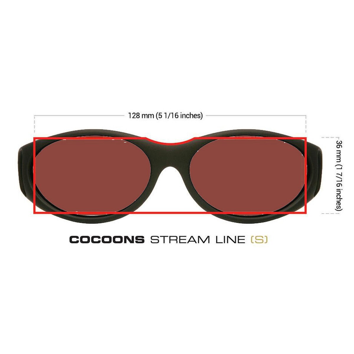 Low Vision Tinted Fitover - Cocoons