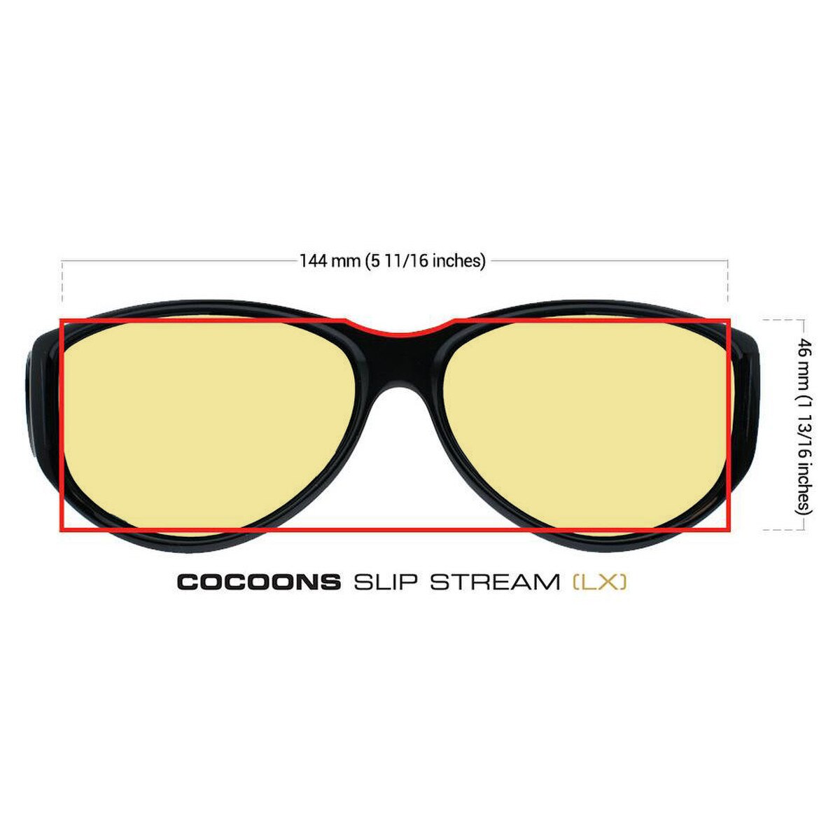 Low Vision Tinted Fitover - Cocoons