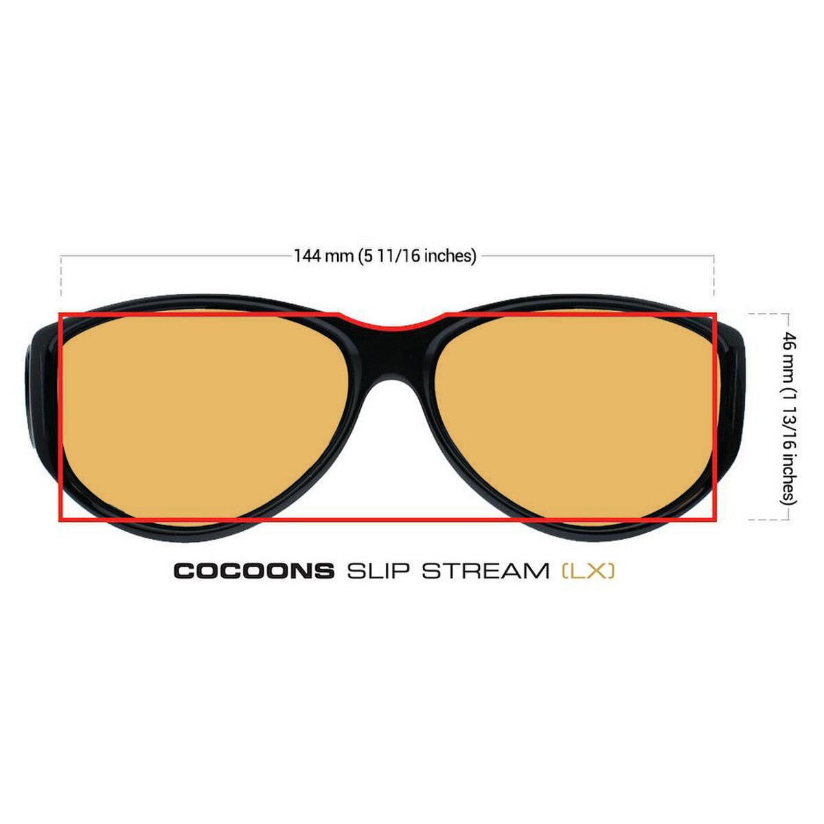 Low Vision Tinted Fitover - Cocoons