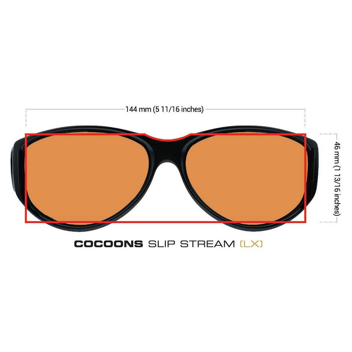 Low Vision Tinted Fitover - Cocoons