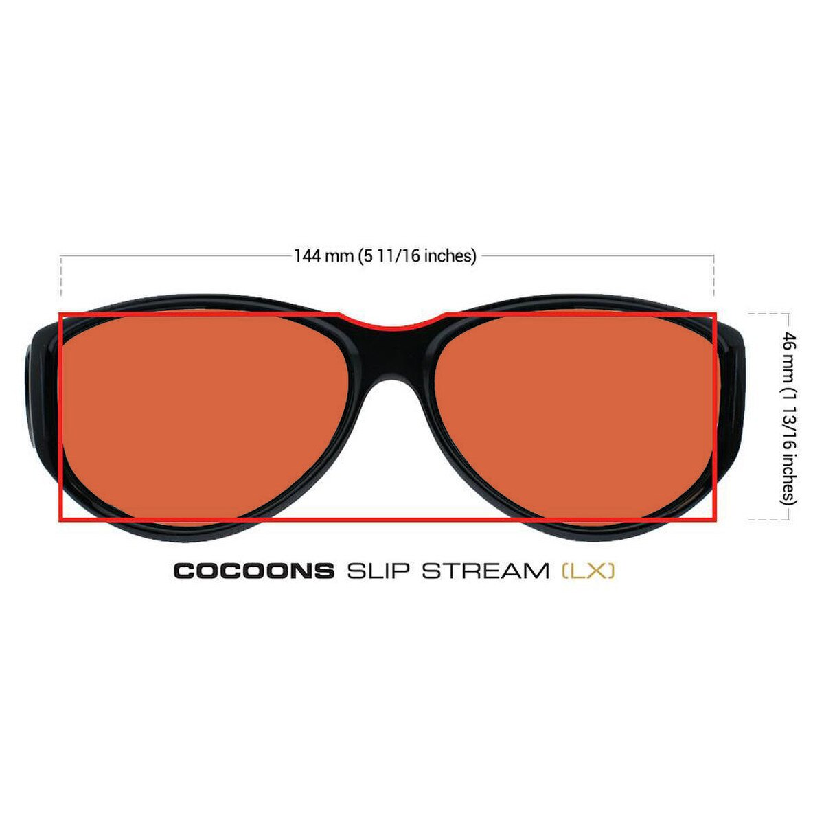 Low Vision Tinted Fitover - Cocoons