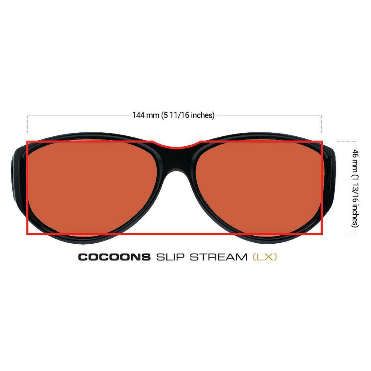 Low Vision Tinted Fitover - Cocoons