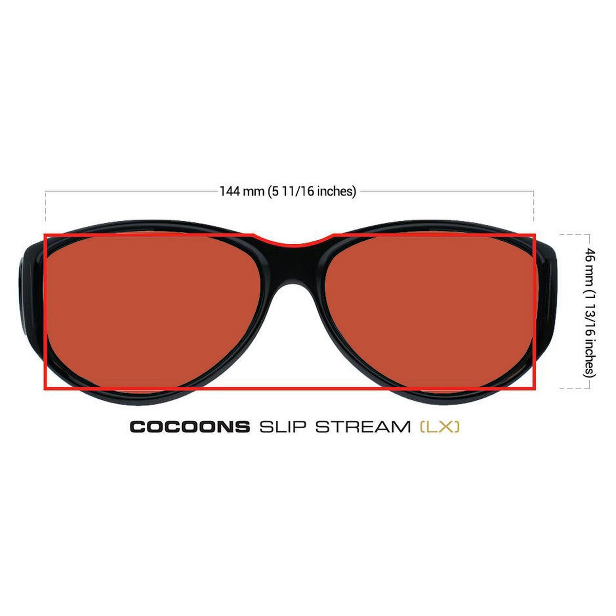 Low Vision Tinted Fitover - Cocoons