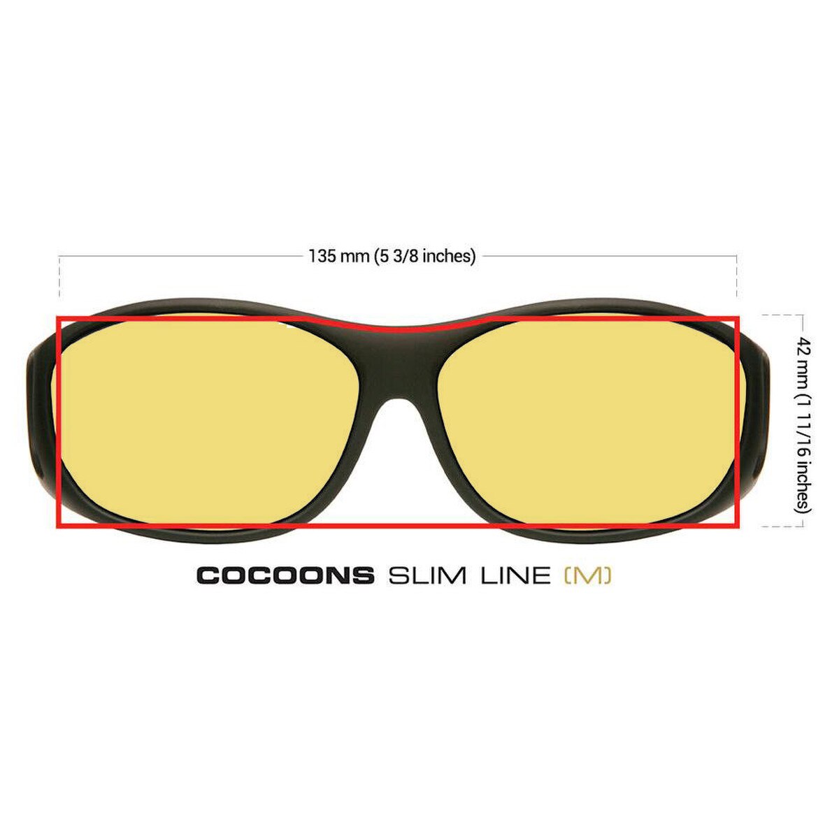 Low Vision Tinted Fitover - Cocoons