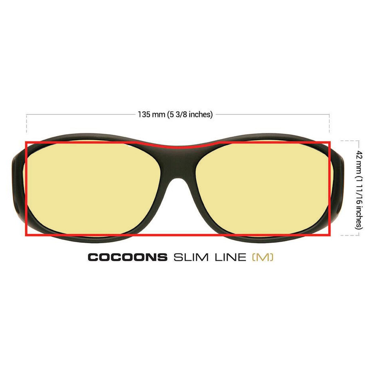 Low Vision Tinted Fitover - Cocoons