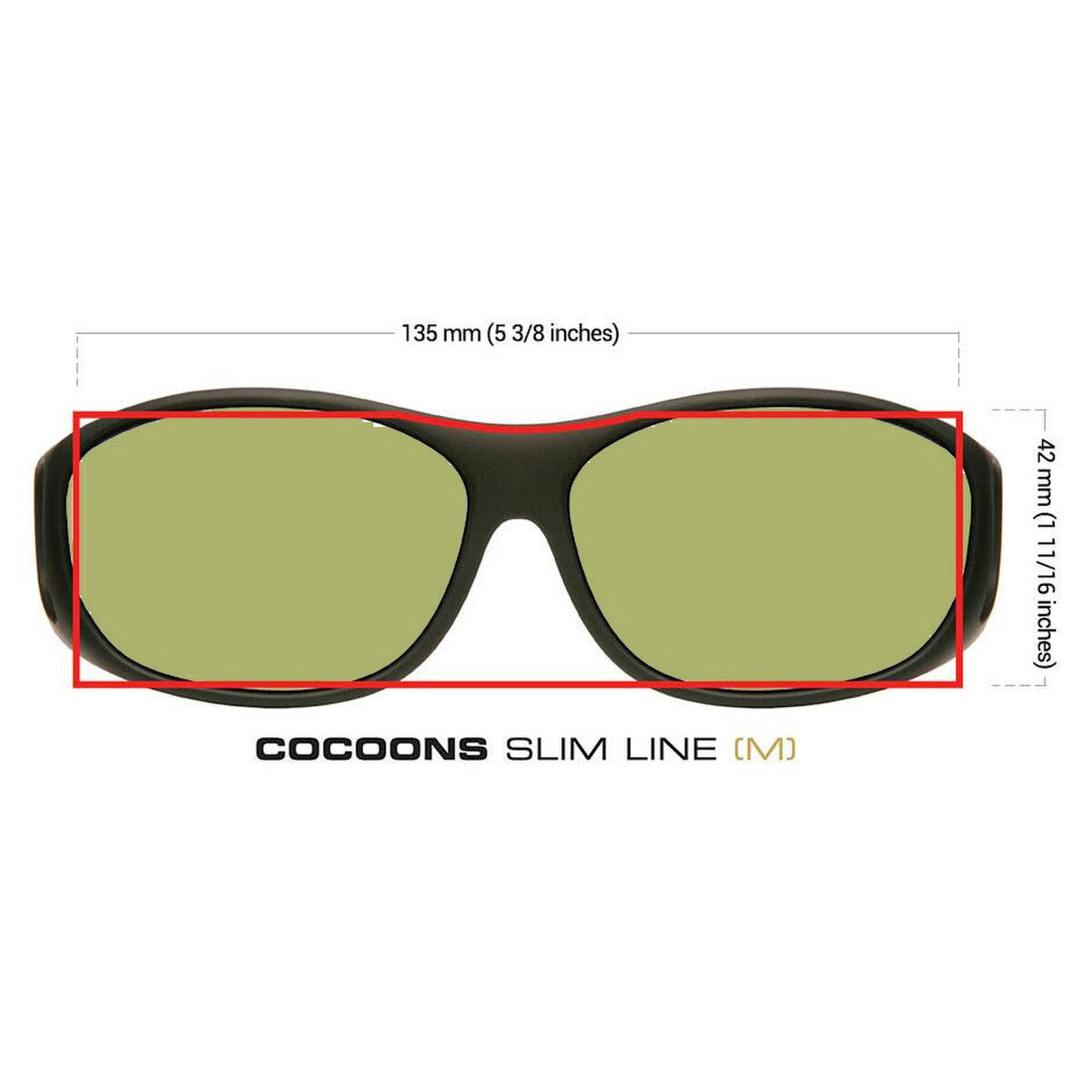 Low Vision Tinted Fitover - Cocoons