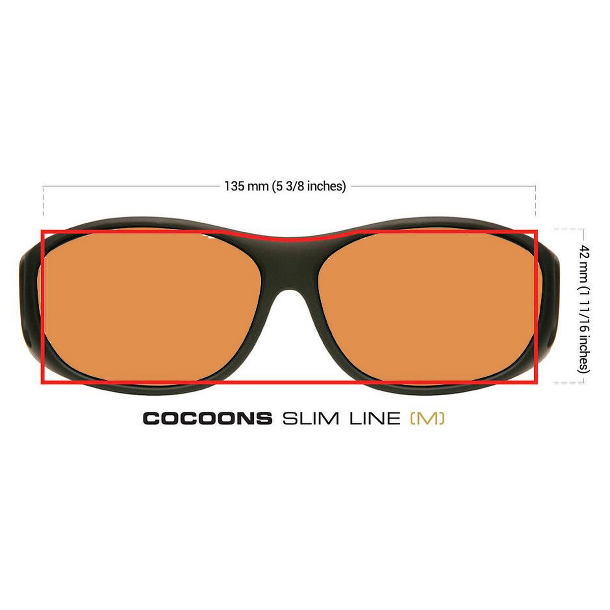 Low Vision Tinted Fitover - Cocoons
