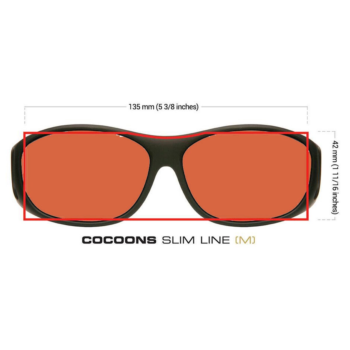 Low Vision Tinted Fitover - Cocoons