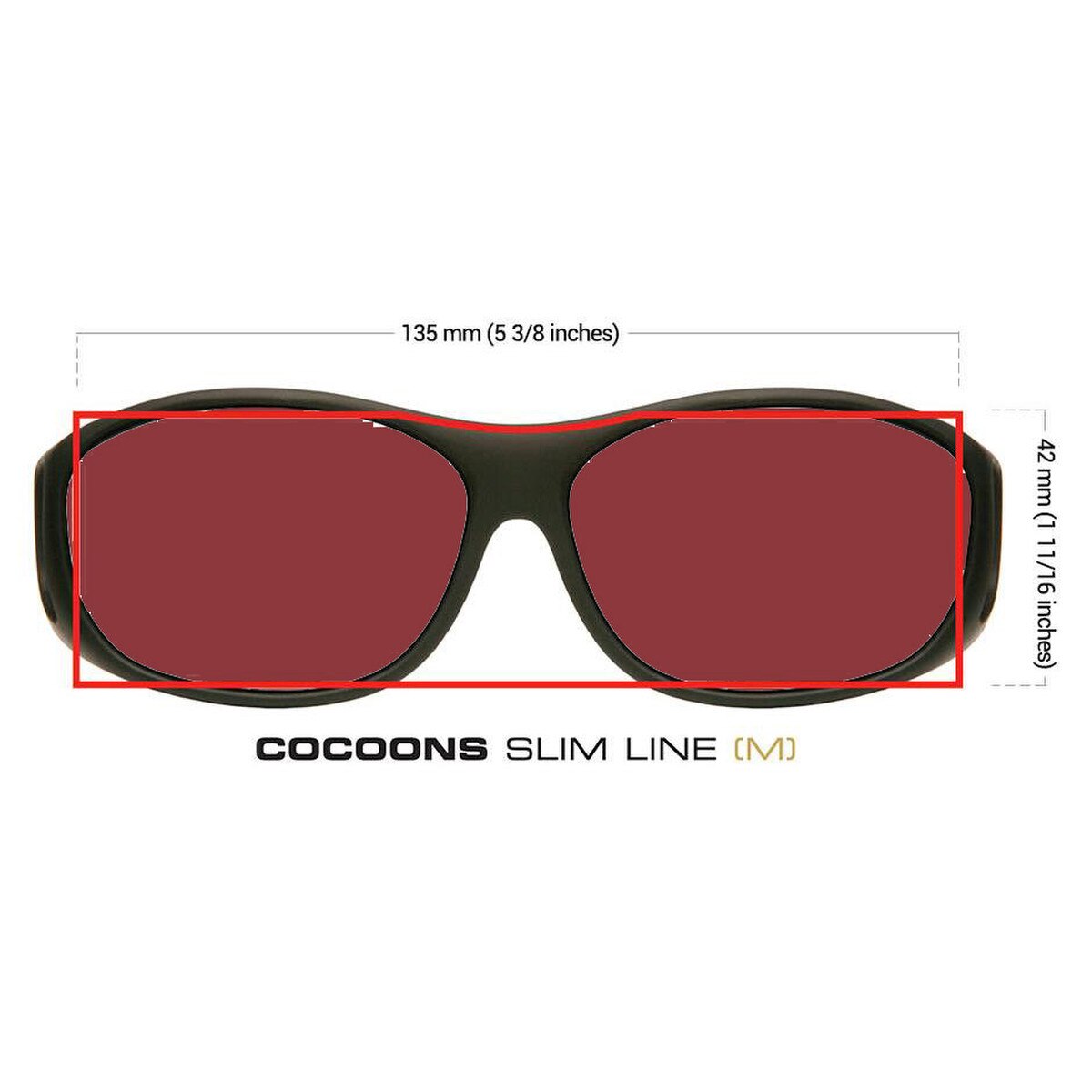 Low Vision Tinted Fitover - Cocoons