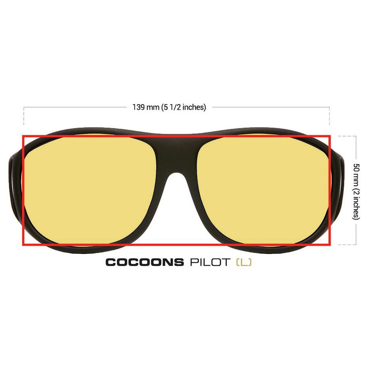 Low Vision Tinted Fitover - Cocoons