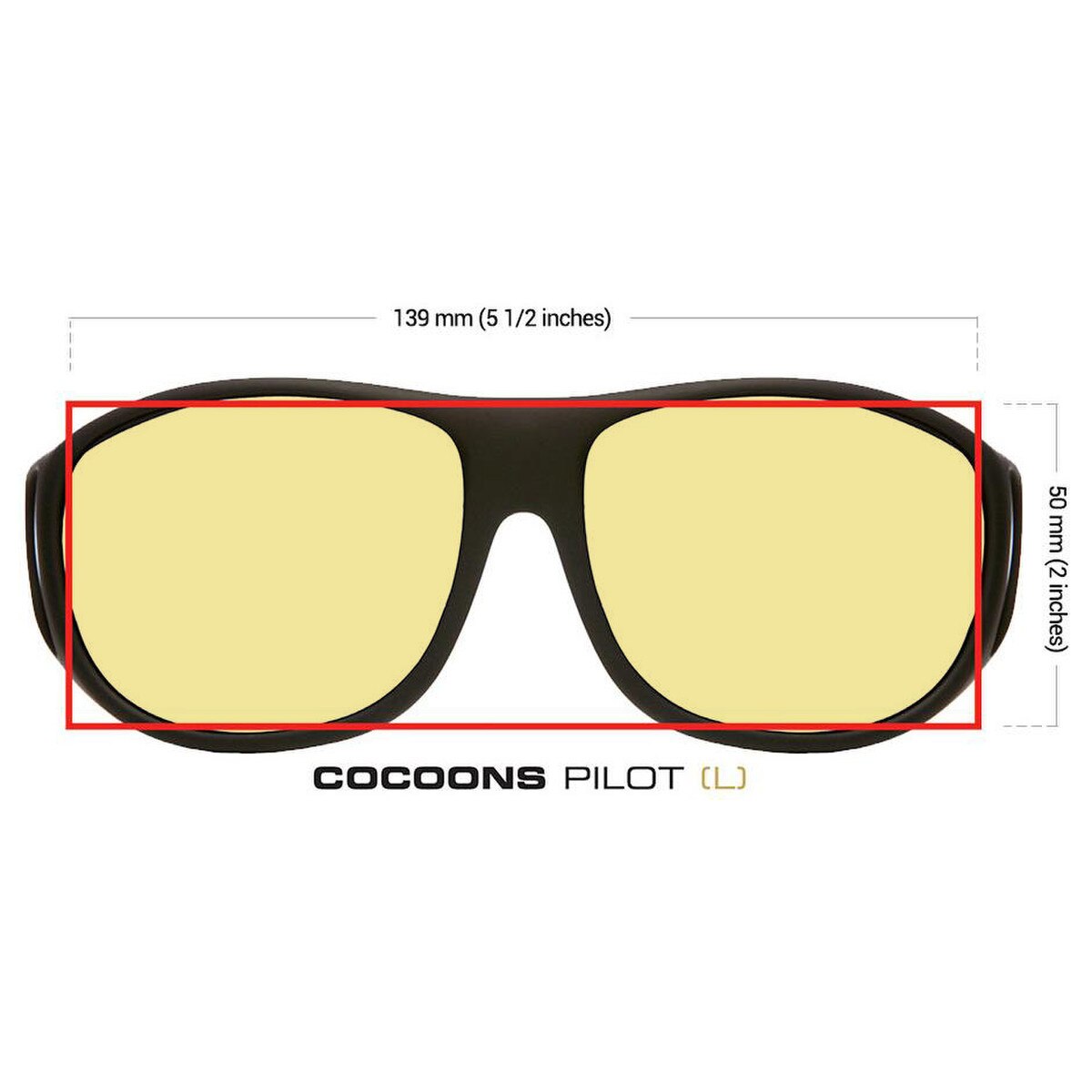 Low Vision Tinted Fitover - Cocoons