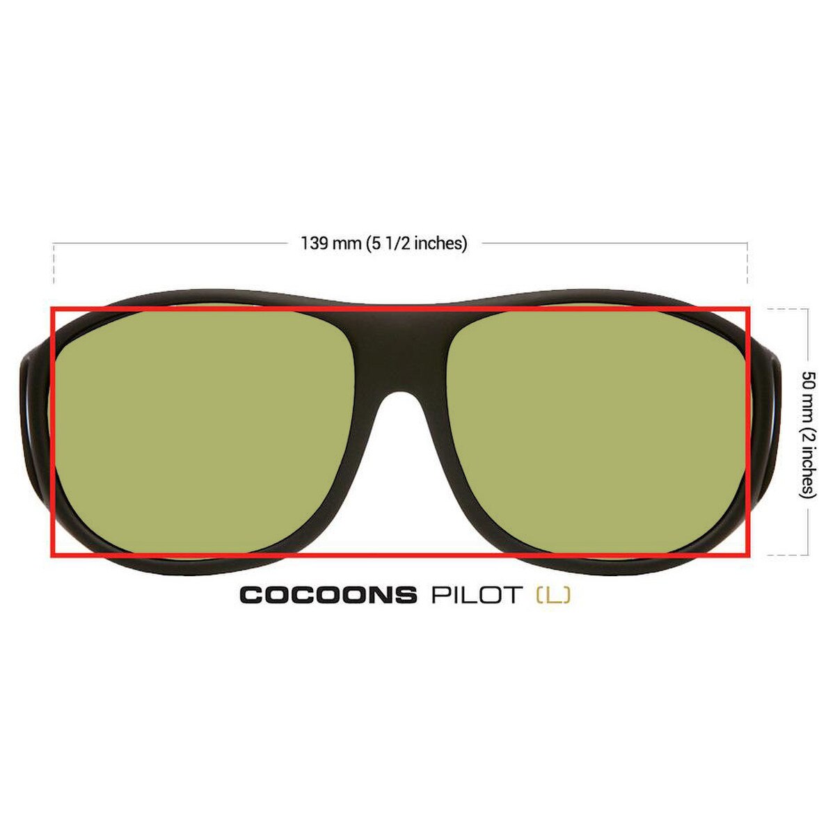Low Vision Tinted Fitover - Cocoons