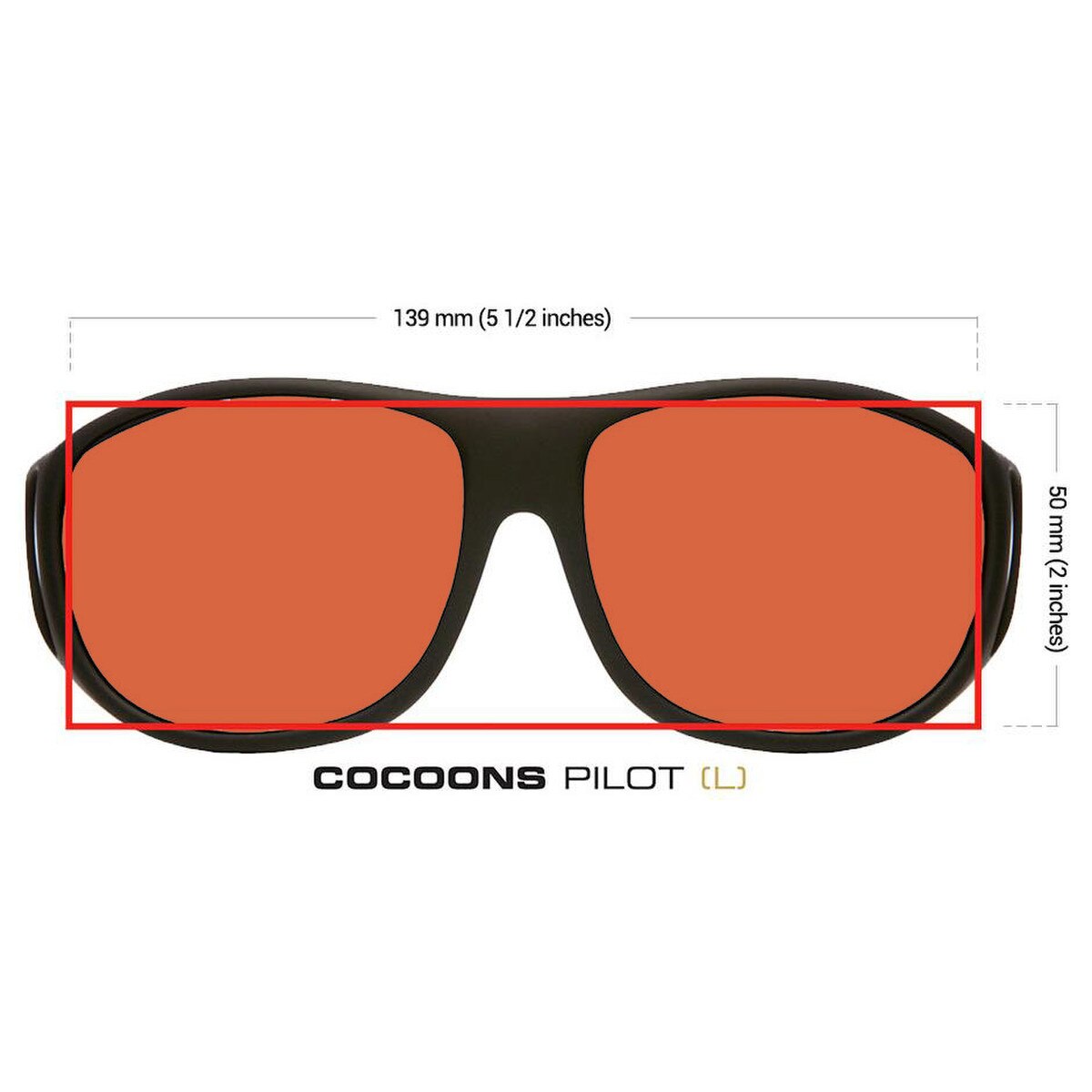 Low Vision Tinted Fitover - Cocoons
