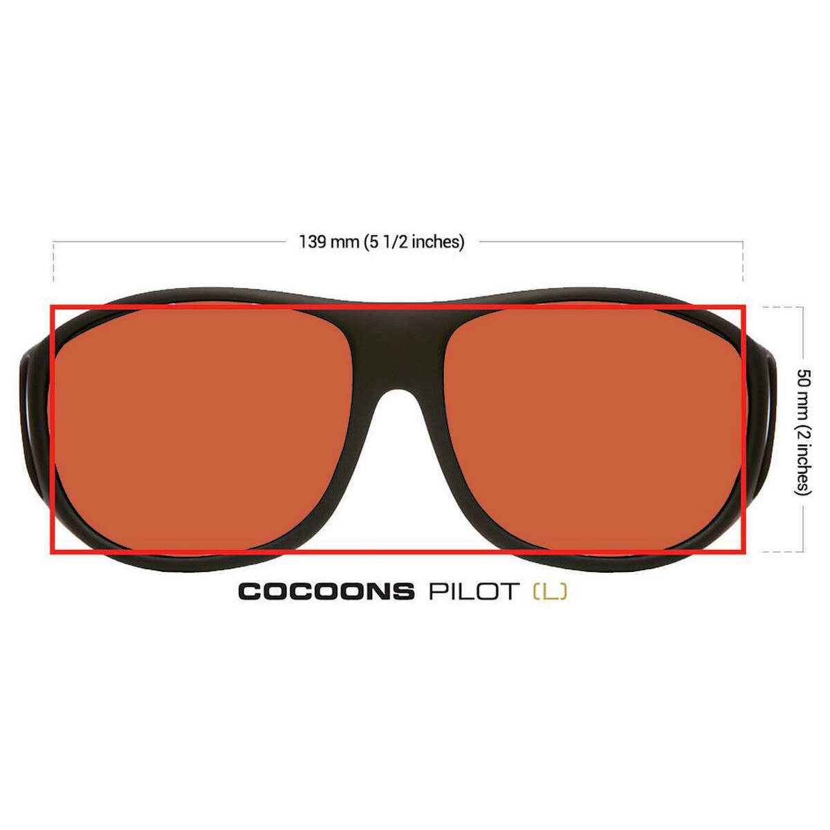 Low Vision Tinted Fitover - Cocoons