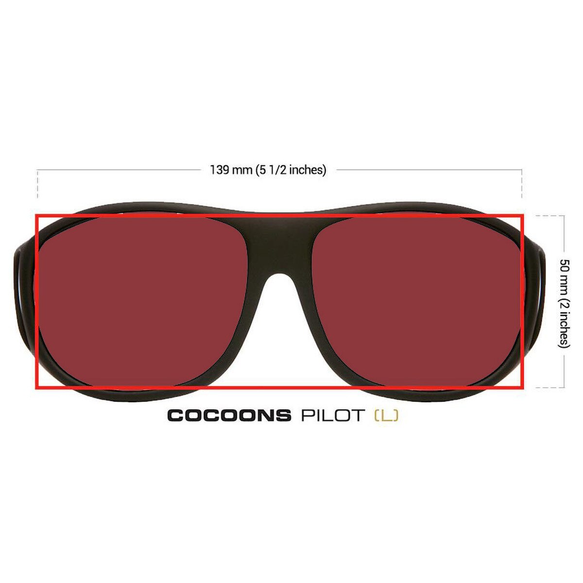 Low Vision Tinted Fitover - Cocoons