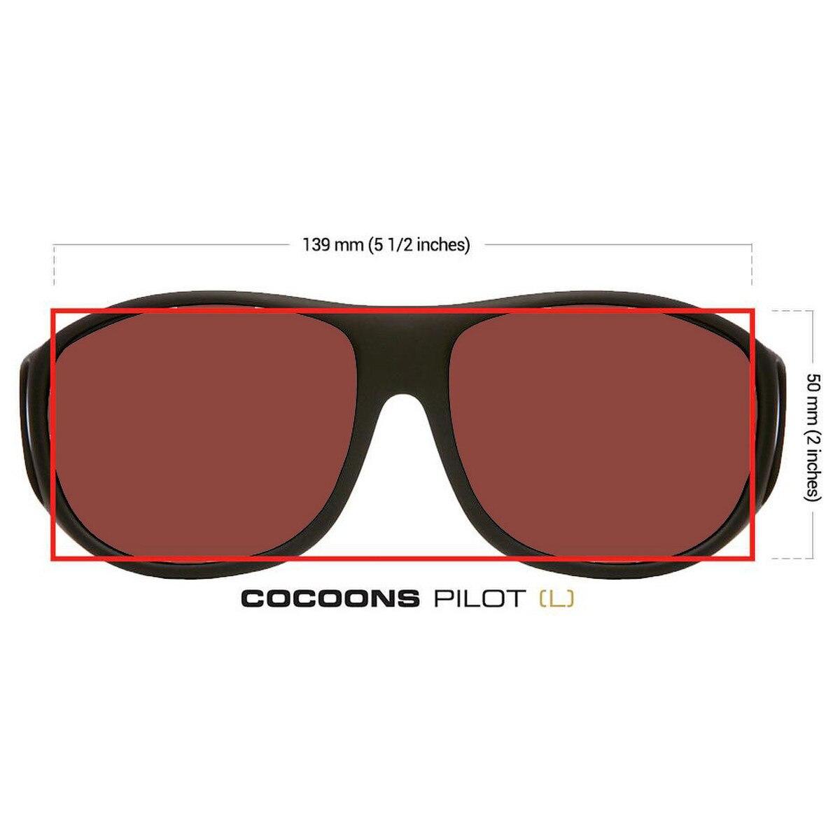 Low Vision Tinted Fitover - Cocoons