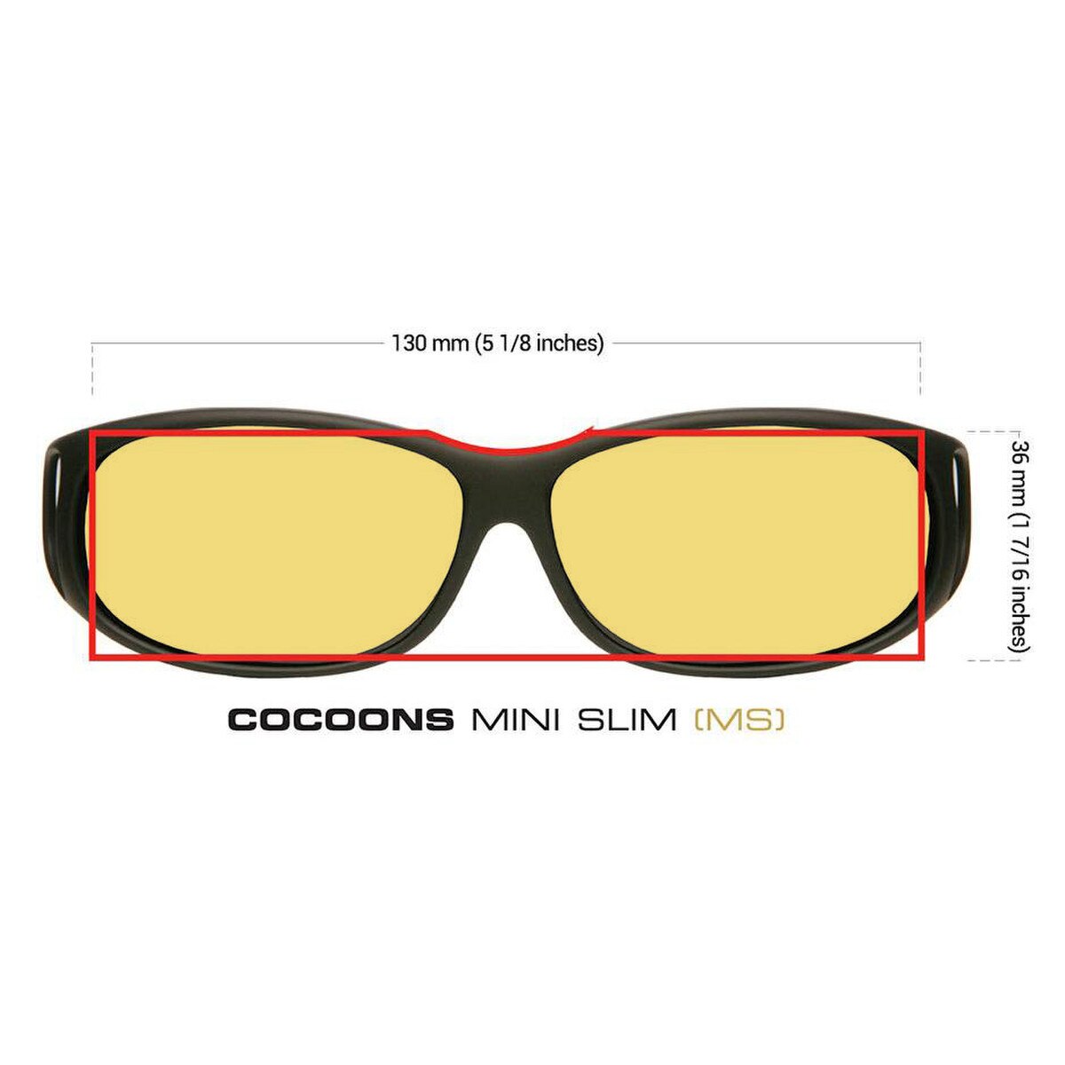 Low Vision Tinted Fitover - Cocoons