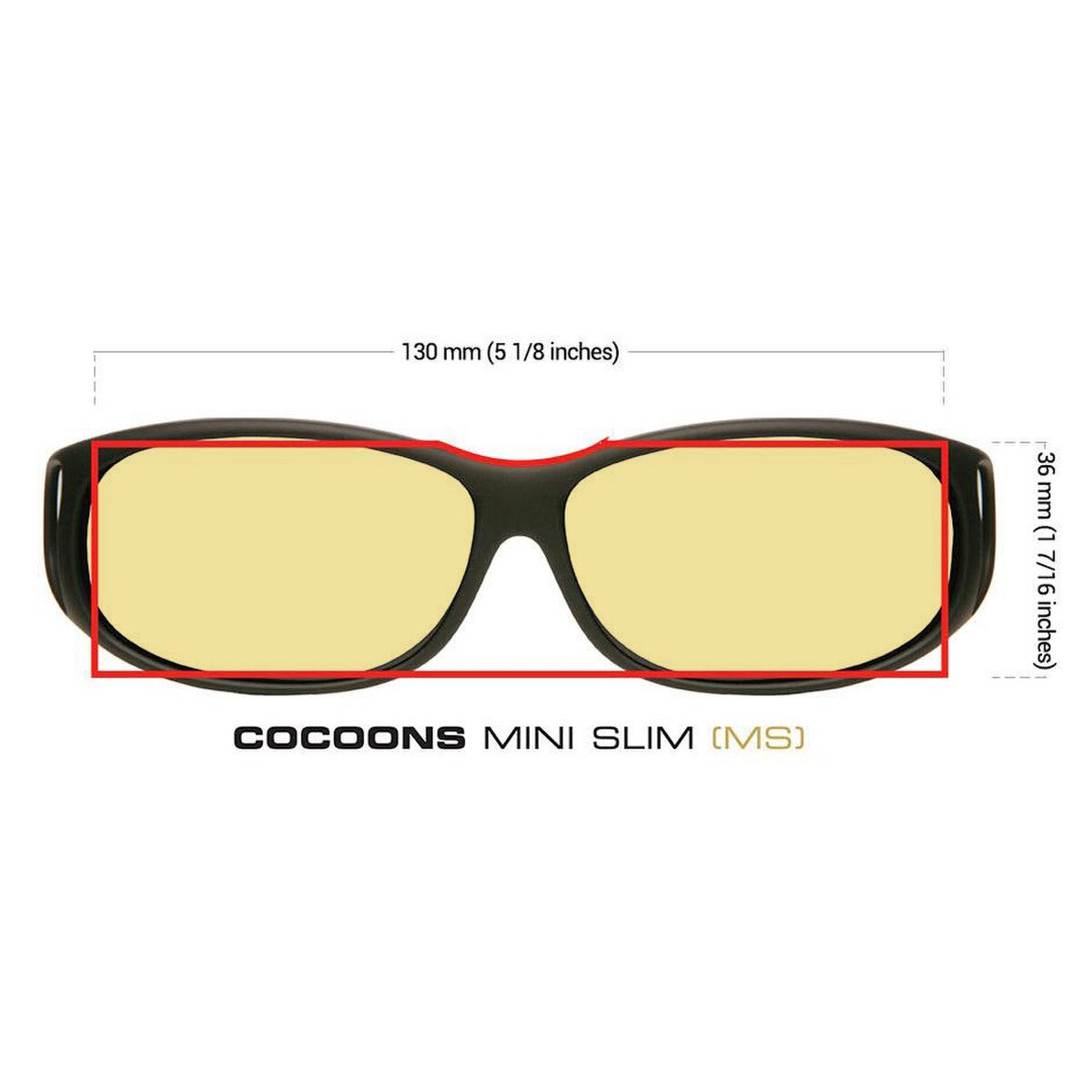 Low Vision Tinted Fitover - Cocoons