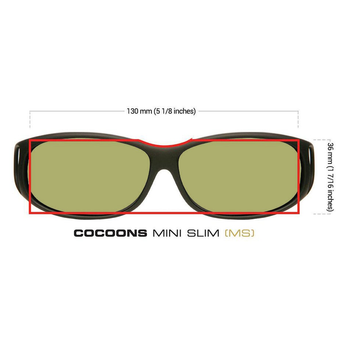 Low Vision Tinted Fitover - Cocoons