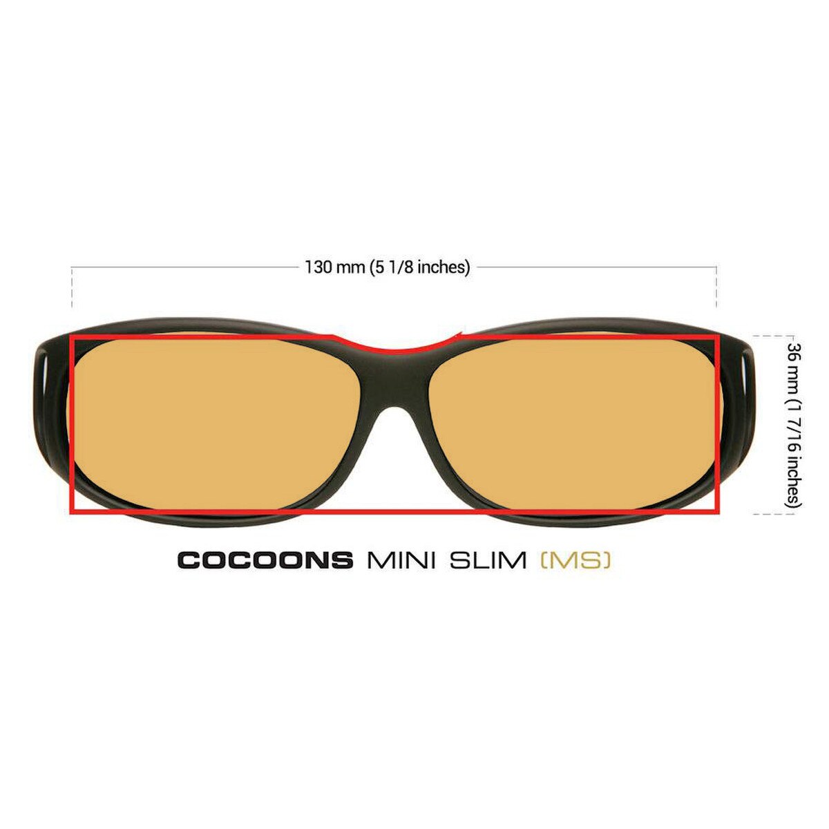Low Vision Tinted Fitover - Cocoons