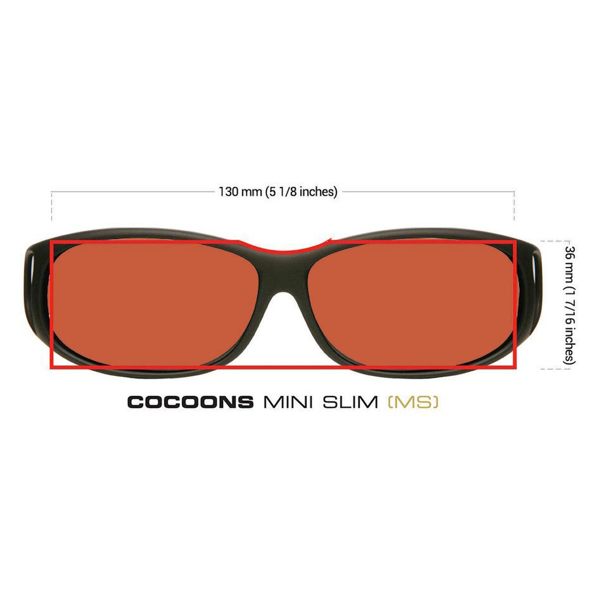 Low Vision Tinted Fitover - Cocoons