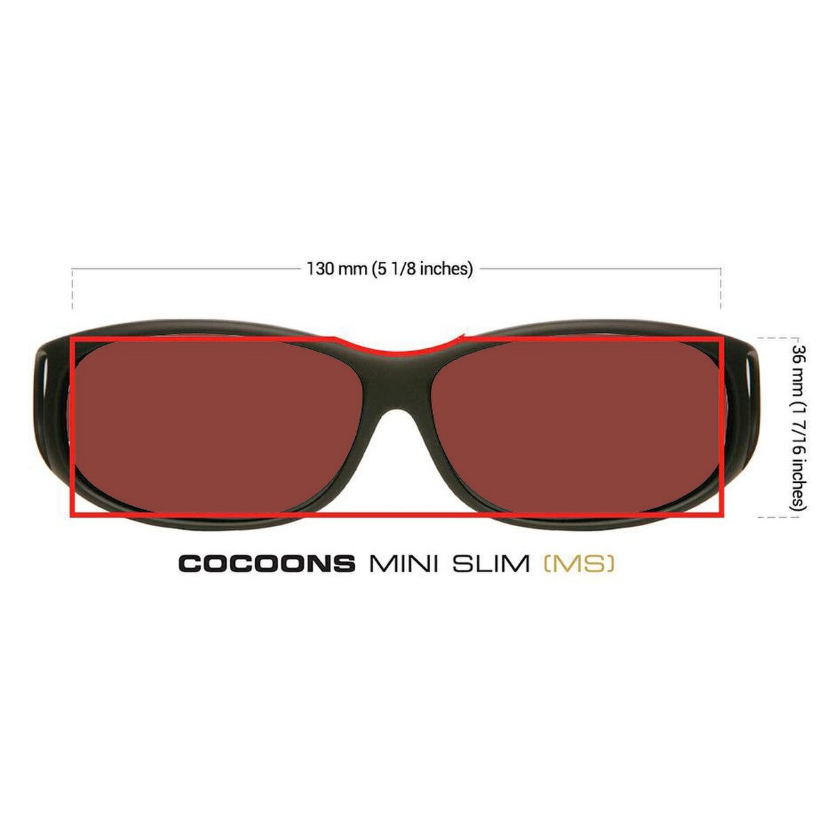 Low Vision Tinted Fitover - Cocoons