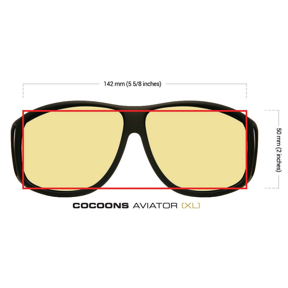 Low Vision Tinted Fitover - Cocoons