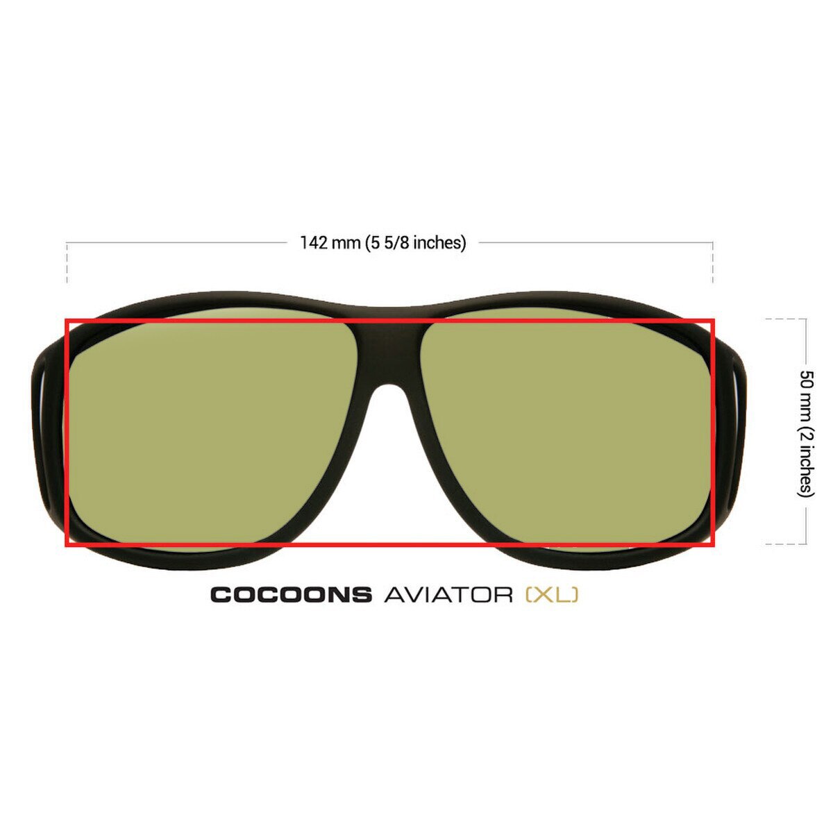 Low Vision Tinted Fitover - Cocoons