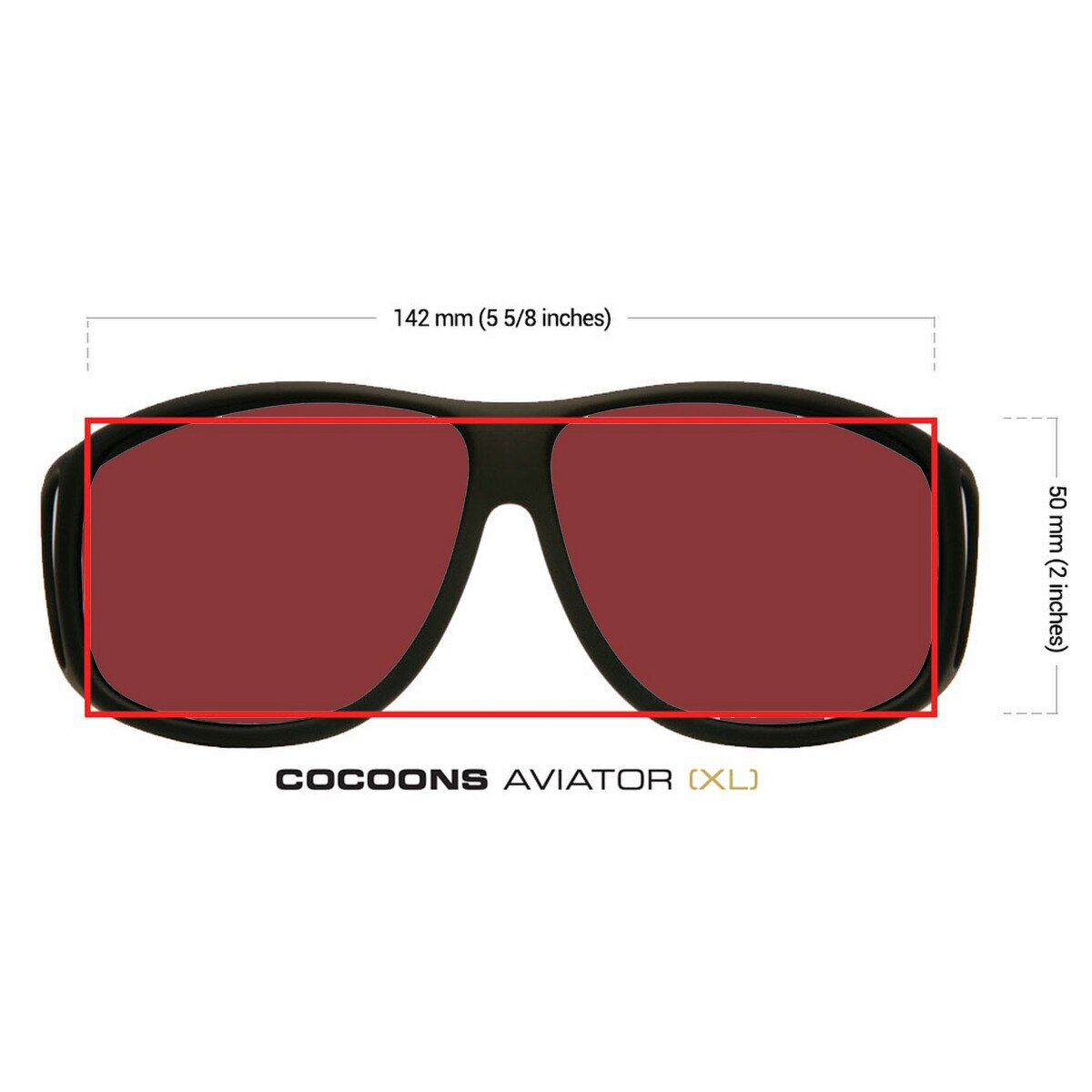 Low Vision Tinted Fitover - Cocoons